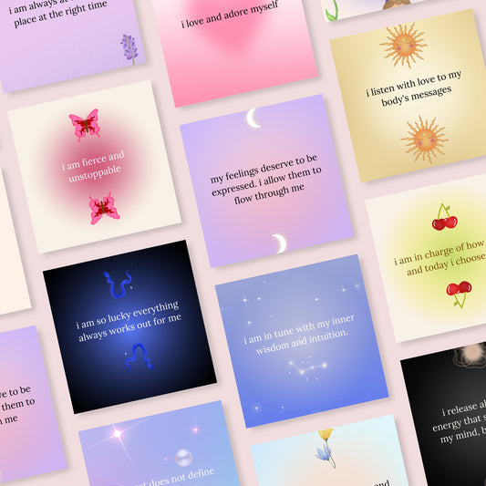 SELF-LOVE AFFIRMATION CARDS